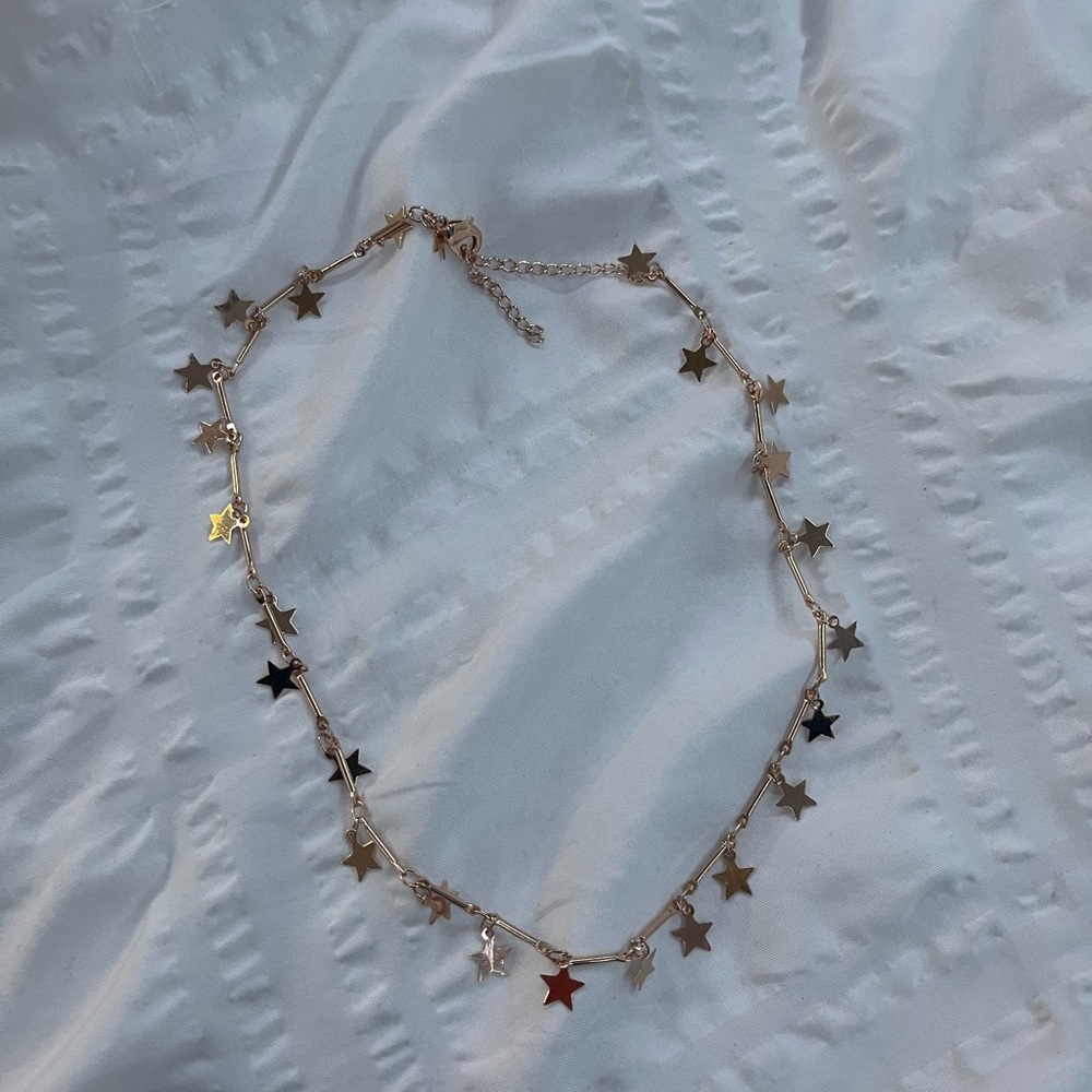 Gold Star Necklace